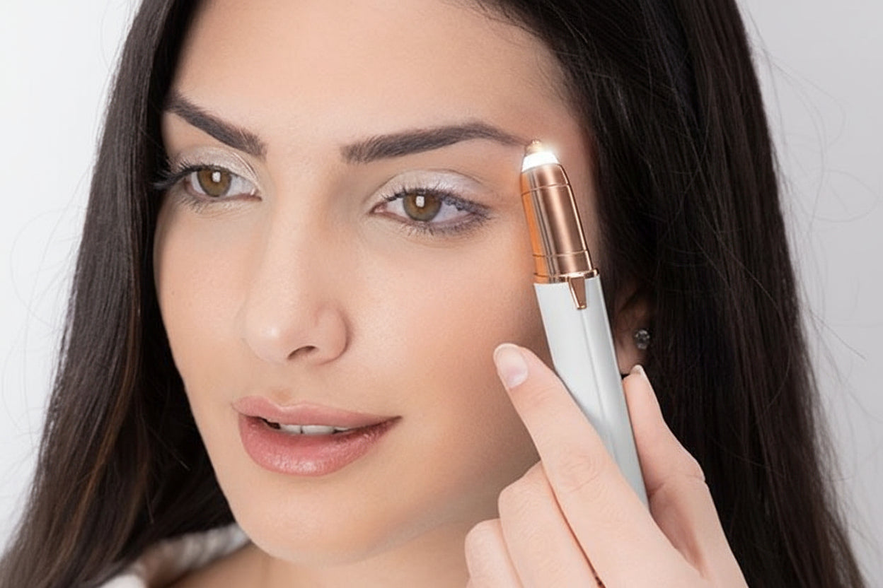 Depiladora facial de precisión con LED