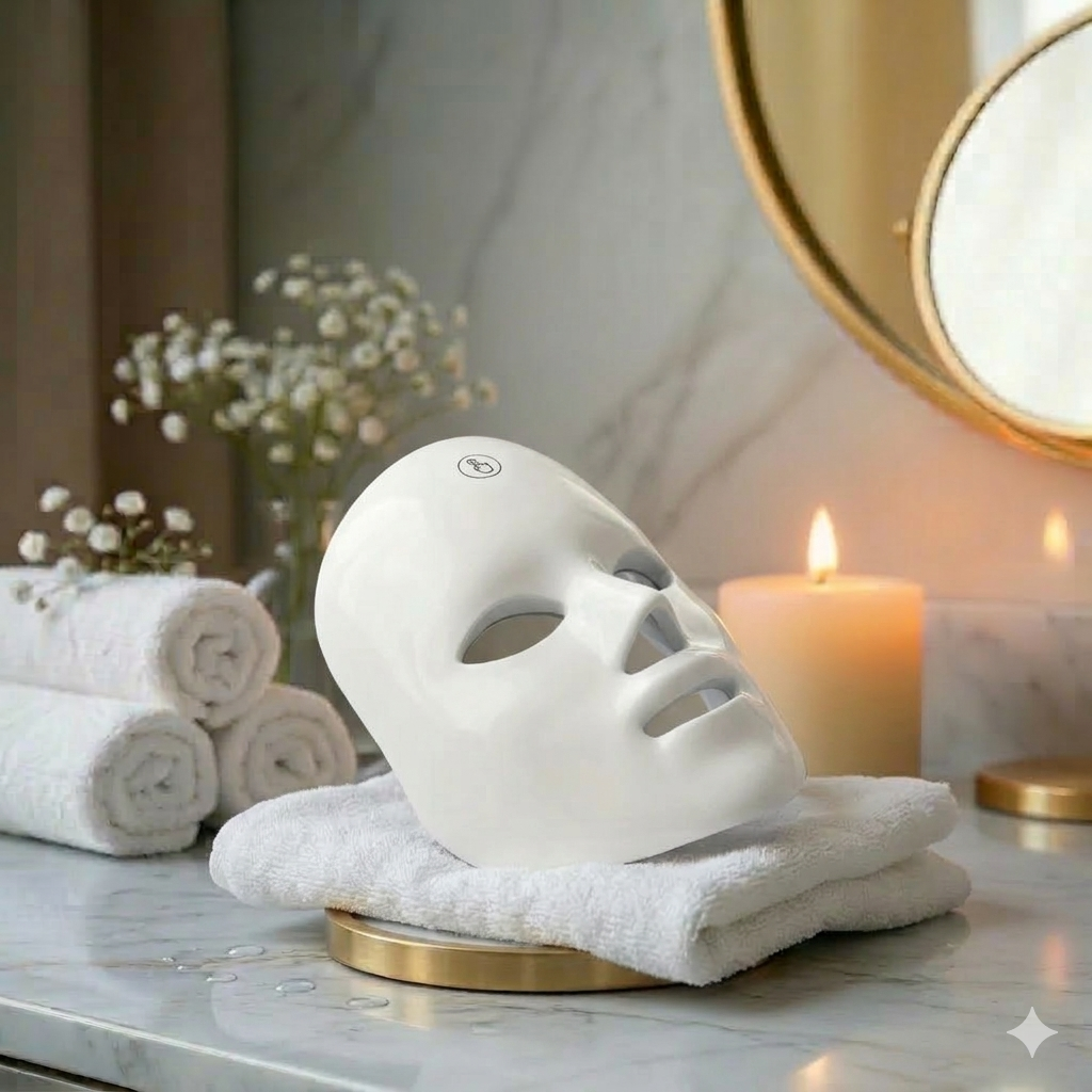 Máscara facial LED