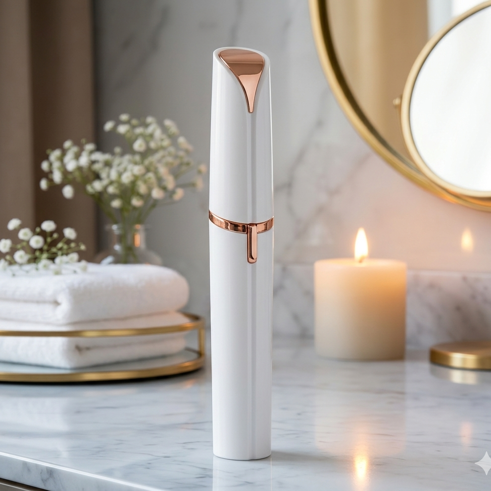Depiladora facial de precisión con LED